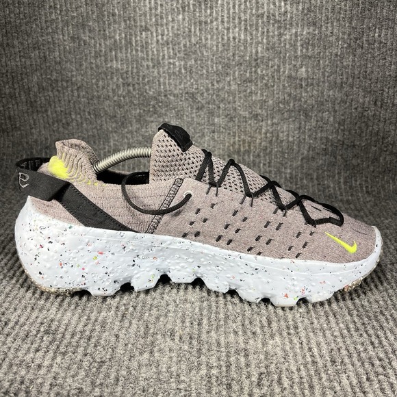 Nike Space Hippie 04 Men's Size 12.5 Grey Volt Blue Green Shoes CZ6398-001 - Picture 6 of 10